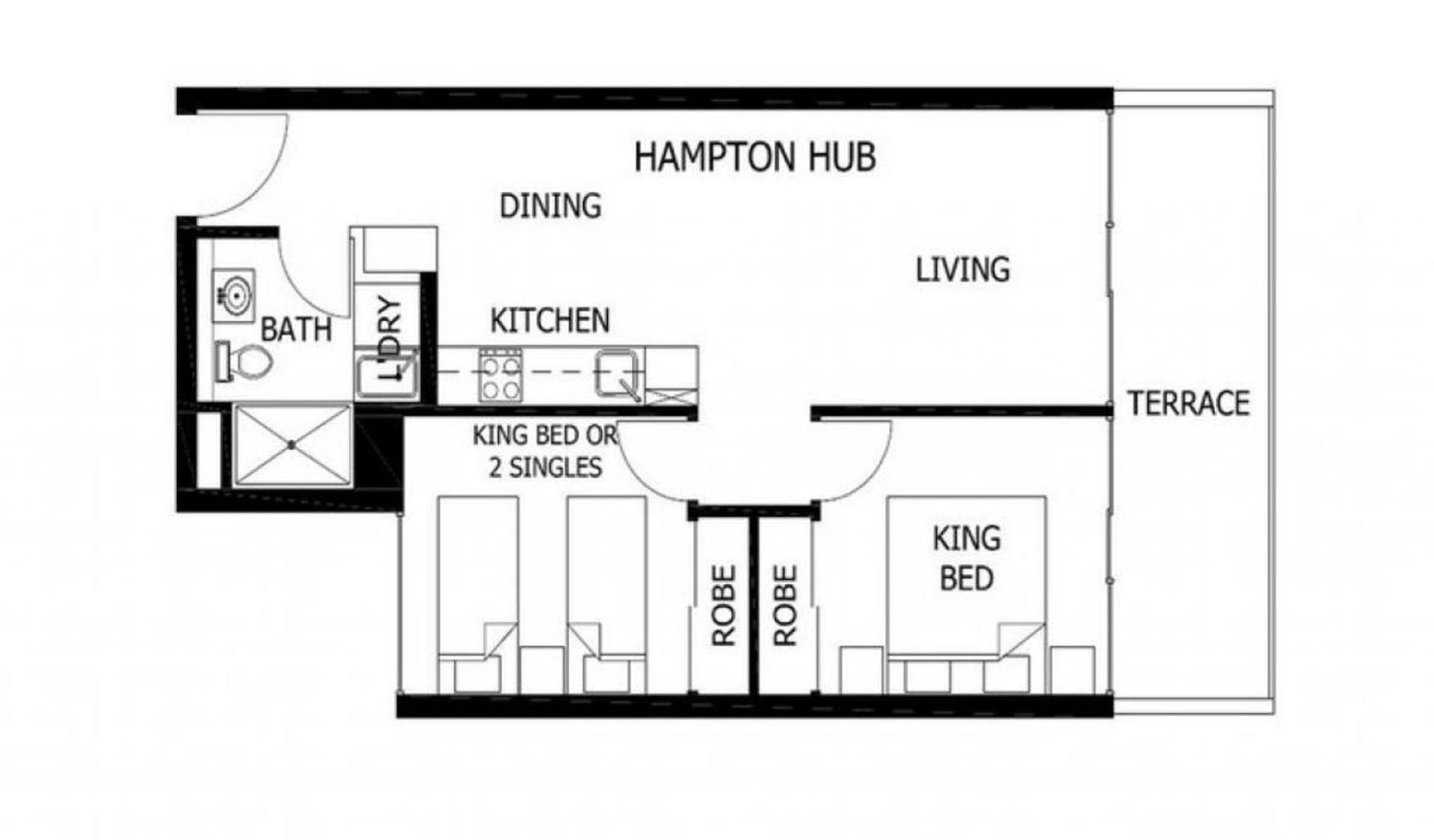 Boutique Stays - Hampton Hub Мельбурн Екстер'єр фото